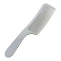 Professional Barber Comb Men's Curved Shaver Cutting Brush Barbers Metal Haircut Comb Anti-Static Comb Hair Styling Tools. 