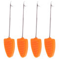 XINQIUS 4pcs 9.5cm Carp fishing lead core rigs making tools splicing needles bfluidie drill carp tools accessories for carp fishing. 
