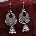 Antique indian silver earings for ladies. 