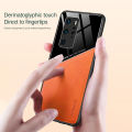 Relaxtoo For Huawei P40 Pro Magnetic Luxury Leather Case Anti Falling For P40Pro Back Cover Shockproof Full Lens Protection. 