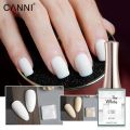 CANNI 16ml Gel Nail Polish Transparent Pink Pure White Color Nail Varnish Milky White Diamond No Wipe Top Coat Nail Manicure Gel. 