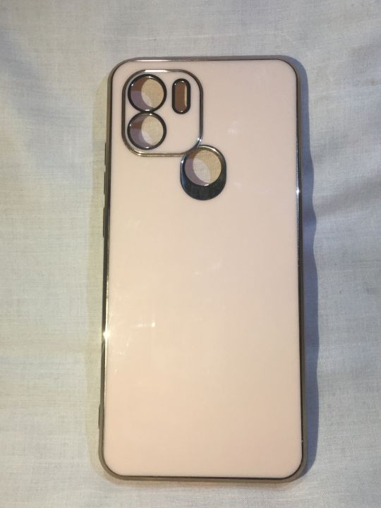 Xiaomi Redmi A2+ Plus 6D plating soft Stylish Design Experience Innovation Embrace Excellence Protector Square Frame