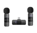BOYA Wireless Lavalier Microphone for Android USB C Smartphone Tablet External Mini Lapel Type C Microphone for iPhone 15 Clip-On Mic for Video Recording Podcast YouTube Live Streaming. 