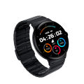 Faster Nerv 4 Pro Smart Watch 3-in-1 metallic Silicon Strap and locket 1.43-Inch AMOLED Display Smartwatch with 7-10 Days Battery, Stylish Zinc Alloy Chain Locket, Smart Watch for Men and Women, Golden. 