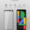 Google Pixel 4 Screen Glass Protector HD Edge to Edge Full Glue Tempered Glass For Pixel 4 - Black. 