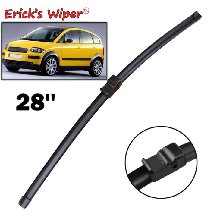 Erick's Wiper LHD Front Wiper Blades For Audi A2 2002 - 2005 Windshield Windscreen Window Car Rain Brush Natural Rubber 28"