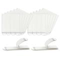Picture Hanging Strips Heavy Duty,24-Pairs(48 Strips)Sticky Picture Hangers for Walls,Hanging Pictures Without Nail White. 