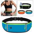 Running Waist Belts, with Three Zip Pockets, Waterproof Jogging Belt for Workouts Sports. 