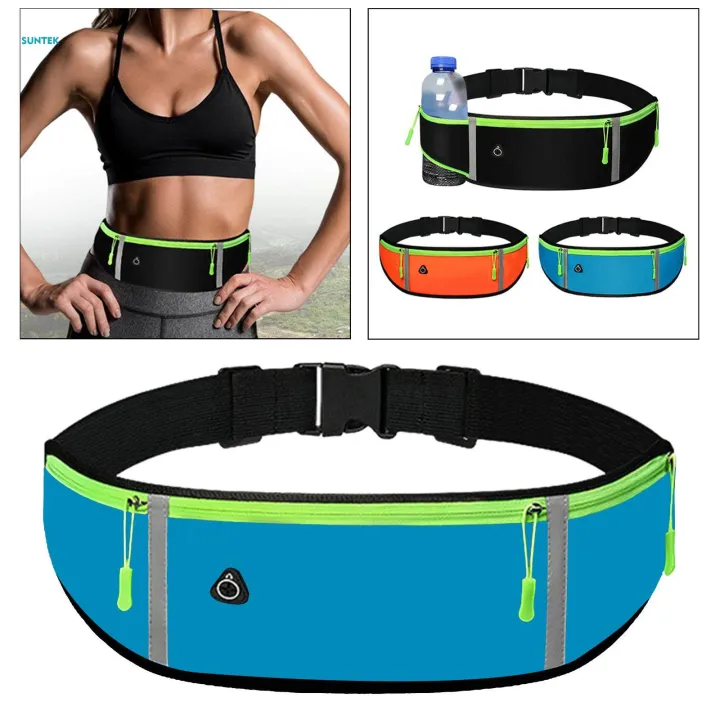 Running%20Waist%20Belts,%20with%20Three%20Zip%20Pockets,%20Waterproof%20Jogging%20Belt%20for%20Workouts%20Sports%20-%20Image%202