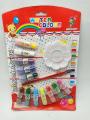12 Color Water Colors Paint Set With Brushes & Palette For kids Art. 