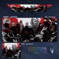 Anime Naruto Mouse Pad Naruto Sasuke Kakashi Large Konoha Village Boys Computer Desk Pad Shipping. 