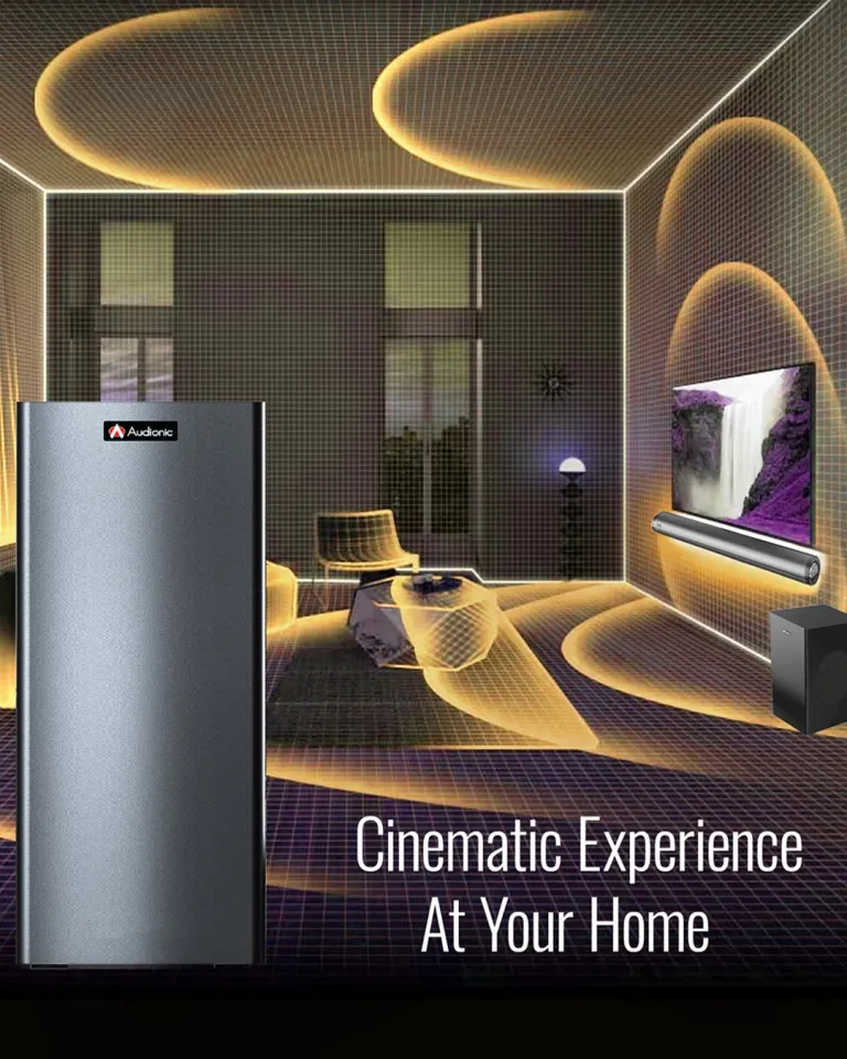 Audionic Elite 1200 Sound Bar 240W with woofer Speaker For LED