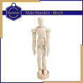 Keep Smiling - 5.5inch (Male) Wood Manikin Articulated Mannequin with Base and Flexible Body Perfect For Drawing the Human Figure Paint Sketch Model People Wooden Man Drawing Model. 