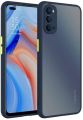For OPPO Reno 4 - High Quality Matte PC Back Soft TPU Frame Shockproof Color Button with Camera Protection Lens Protection Camera Protective Back Cover Case For OPPO Reno 4. 