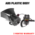 7-Sound Loud Car Warning With Mic Alarm Loudspeaker 12V Siren Air Horn Megaphone  Firemen Car Horn. 