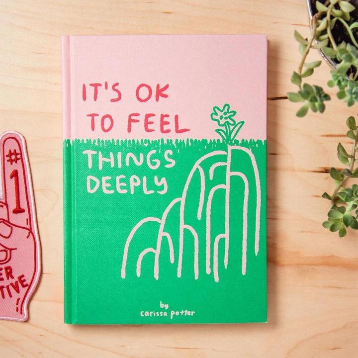 It's OK to Feel Things Deeply Book by Carissa Potter