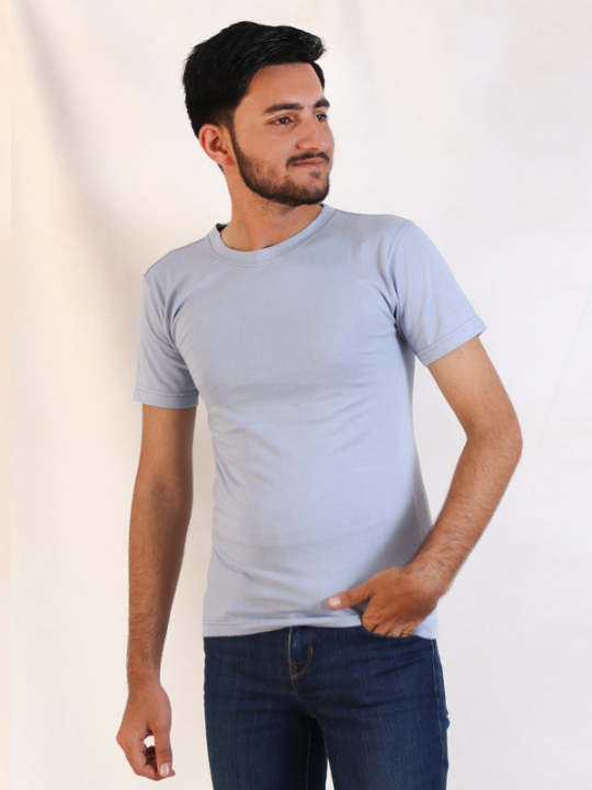 ToBeInStyle Men's Basic Crew Neck T-Shirt - 100% Cotton Tee In Multiple Colors (S-XL) - View #6