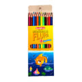 Goldfish Flupa 12 Colour Full Size Pencils Cardboard Packet (01 Pack). 