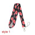 Anime Naruto Keychains Akatsuki Sharingan Keyring DIY Ribbons Halloween Fashion Unisex Cosplay Accessories Gifts. 