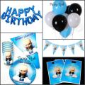Boss baby birthday set for Boss baby theme party / boss baby tableware / boss baby party / boss baby baby shower / 1st birthday decor / my little man / oh baby / boss baby favor boxes / boss baby hats / boss baby decoration. 
