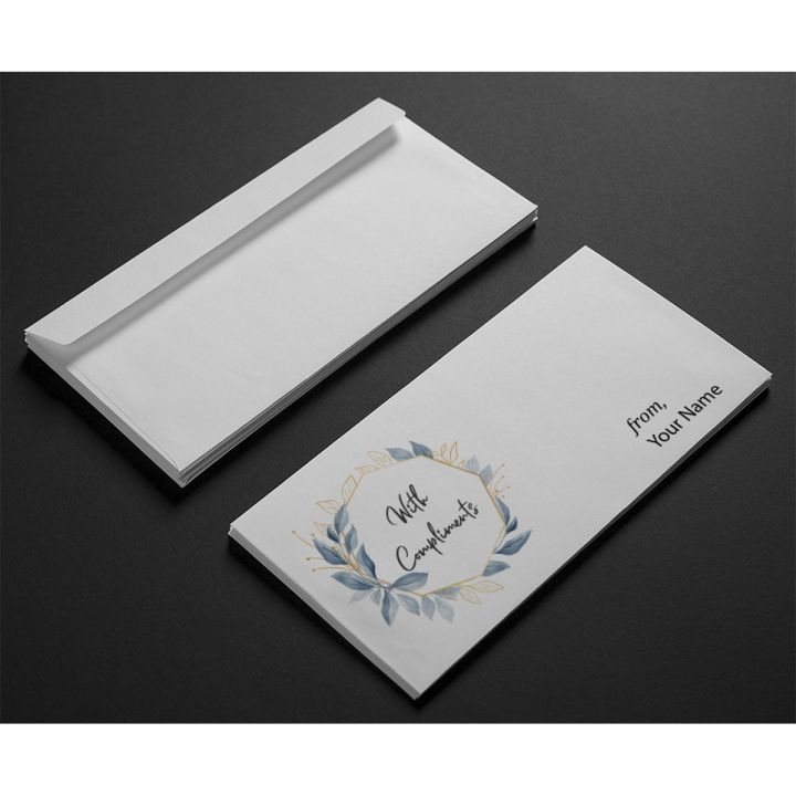 Pack of 10 - Envelopes Custom Printed Envelope Perfect for Eid, Wedding, Events, Occasions, Parties, Gifts, Lifafa, Kharchi, Eidi