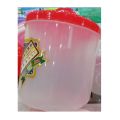 Plastic Storage Jar Capacity 5Kg Multi-Purpose storage Transparent Container - Jar. 
