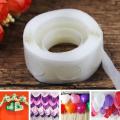 (Pack Of 1)  Balloons Glue Points Double Sided Adhesive Dots Stickers Tape for DIY Craft Party Balloon Decorations (1 Roll/100 Pcs). 