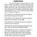 HA Funny R C L Dice Game 3 Dice Left Center Right for Family Table Games-random. 