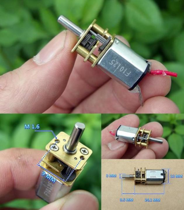 GA12-N20 5V 50 RPM  Gear Motor Precision DIY 3.7V 40 RPM