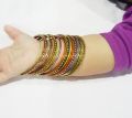 Pack of 12 - Metal Bangles for Baby Girl with Metallic Shine ( Kids Bangle ). 