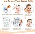Derma Roller - Smoothen Skin & Reduce Fine Lines. 
