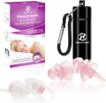 Hearprotek Sleeping Ear Plugs (32db & 30db) Ultra Soft Noise Reduction and Hearing Protection earplugs for Side Sleepers, snoring, Travel, Working, Safety 2 Pairs. 