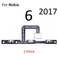 Mute Switch Power Key For Nokia 7 6.1 Plus 8 8.1 7.1 7.2 6.2 6 2017 2018 ON OFF Volume Button Control Flex Cable Repair Parts. 
