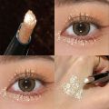 6 Colors Exquisite Eyeshadow Stick Flash Multi-use Eyeshadow Pencil Brightening Pearlescent Silkworm Pen Waterproof Glitter Makeup. 