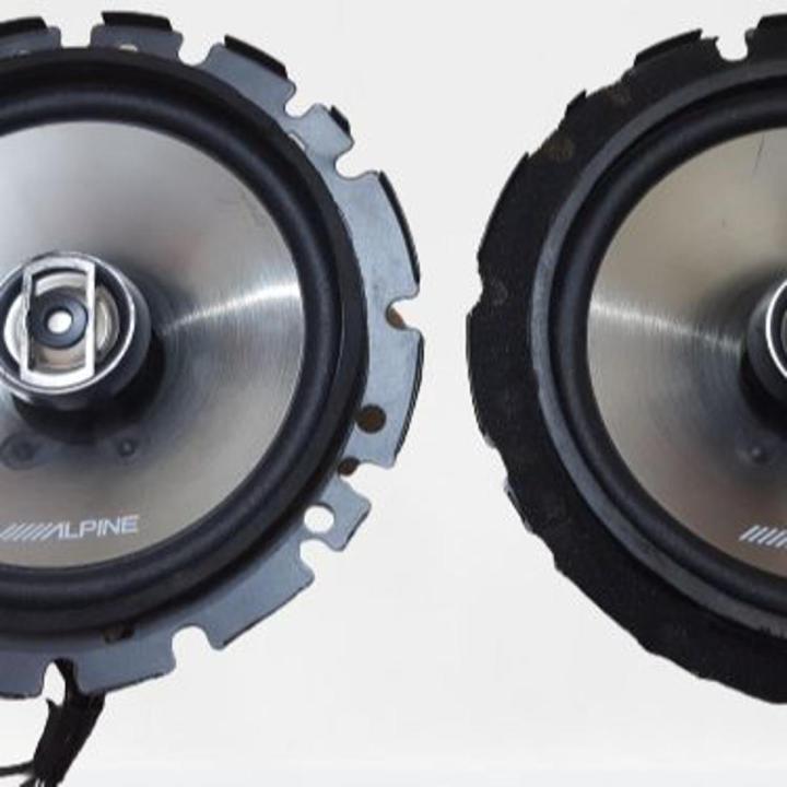 ORIGINAL ALPINE CAR DOOR COAXIAL COMPONENT SPEAKERS 2WAY.