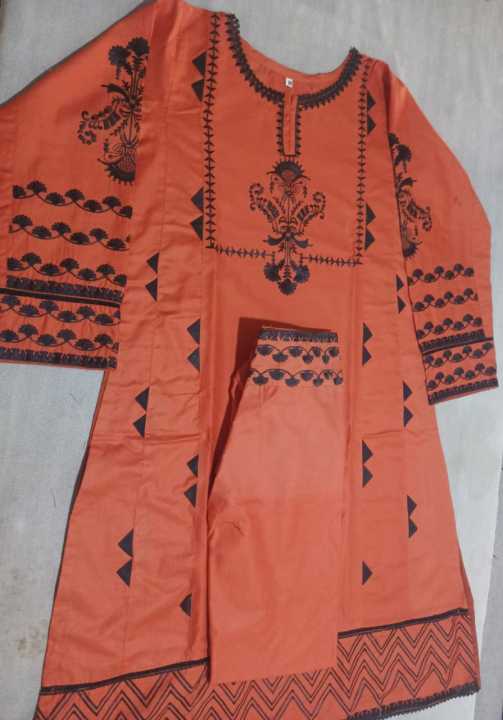 3 Piece stitched dresses for women  Fine stitching  Factory outlet  Different colours available