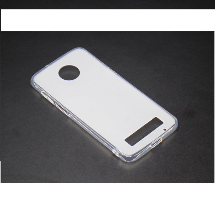 Motorola Moto Z3 Back Cover Style Sides Transparent Silicone Case For Moto Z3 - Matte