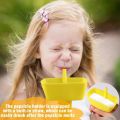 Drip-Proof Popsicle Rack Drip Free Ice Holder No Mess Free Frozen Treats Rack Popsicle Holder with Straw For Kids Ice Cream. 