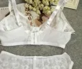 Click4she New stylish Net Bra Panty Non Padded with wired sets for girls ladies and women. 