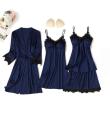 Women Hot Laced Short Nighty Set For Women And Girls Padded Stretchable Lingerie Sexy Sleepwear For Ladies Premium Silk Fabric. 