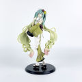 Anime Hatsune Miku Handmade Bafei Double Horsetail Dresses with Tan Color, Chuyin Beauty, Table Decoration Ornaments. 