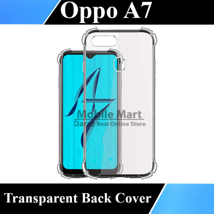 OPPO%20A7%20Back%20Cover%20Case%20-%20Transparent%20Extra%20Bumper%20Soft%20Crystal%20Clear%20Shockproof%20Protection%20-%20Image%203