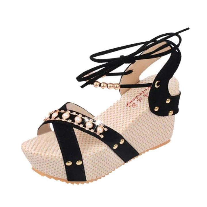 THICK CRUST WEDGE SANDALS FOR WOMEN
