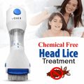 Electric V-Comb Head Lice Removal Machine with 5 Filters | Anti-Lice Treatment for Nits & Dandruff. 