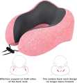 New Stuff And Imported Fabric Premium Quality Medicated Neck Foam Pillow For Travel , Neck Rest , Take Pillow And Multi Purpose Uses. 