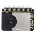 IDE SD Adapter SD To 2.5 IDE 44 Pin Adapter Card 44Pin Male Converter SDHC/SDXC/MMC Memory Card Converter for Laptop PC. 