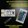 Remote Control RGB Rechargeable Remote Control Colorful Control Board Beech Wood Carving Lamp 16-Color Remote Control Circuit Board with Timer. 