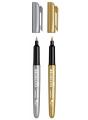 Golden Simbalion Metalic Brush Soft Nib Marker Pen MM681b. 