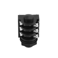 3pcs 1/4 inch 6.5mm Stereo Audio PCB Panel Mount Headphone Jack Socket 6 Pin. 