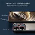 Acrylic Clear Casing For Redmi Turbo 3 5G 2024 RM Turbo3 Transparent TPU Soft Shockproof Bumper Edge Airbag Anti Drop Camera Protective Phone Case Back Cover. 